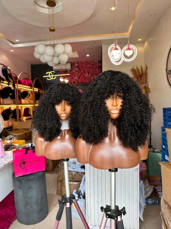 Human Hair Caribbean Wig - Image 3