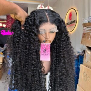 Indian Curls Closure Wig
