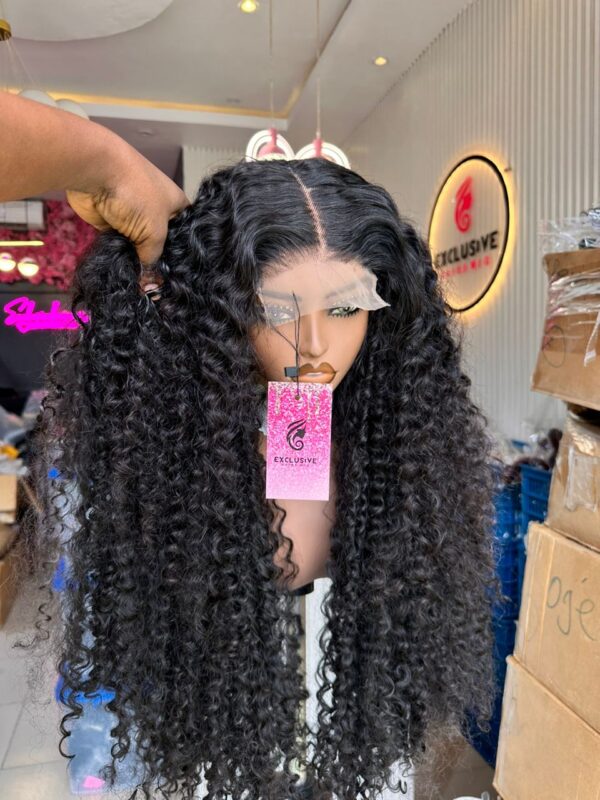 Indian Curls Closure Wig