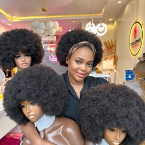 Human Hair Wig – Zee (Afro Collection)