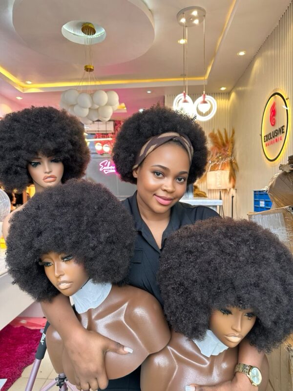 Human Hair Wig – Zee (Afro Collection)