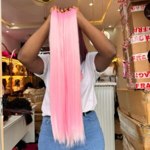 Bone Straight Replica in Pink