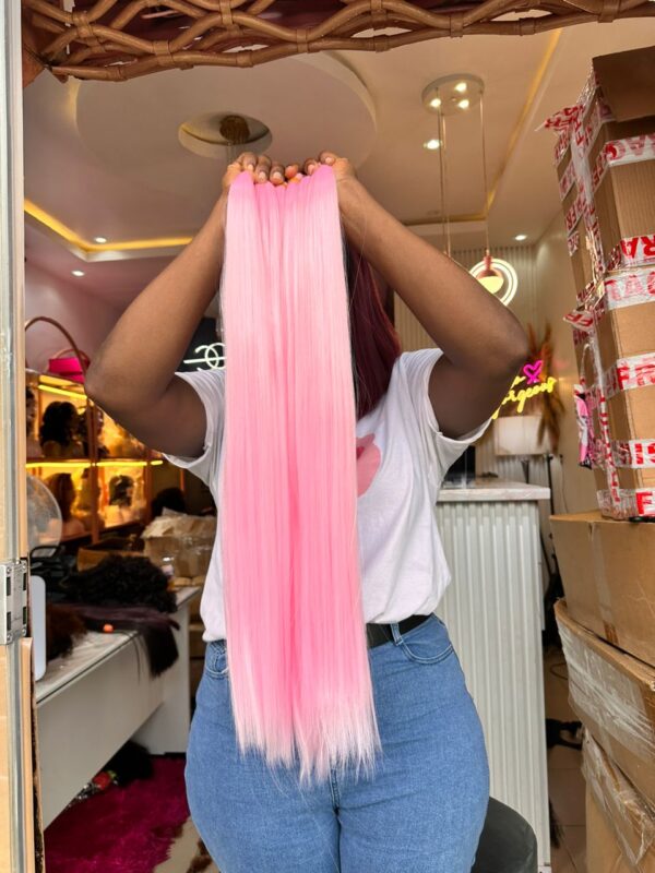 Bone Straight Replica in Pink - Image 2