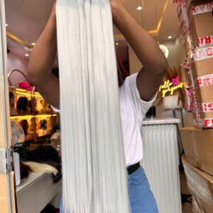 Ash Color Bone Straight Replica