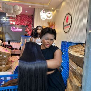Chinese Replica Wig with Kim K Closure