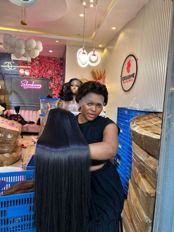 Chinese Replica Wig with Kim K Closure
