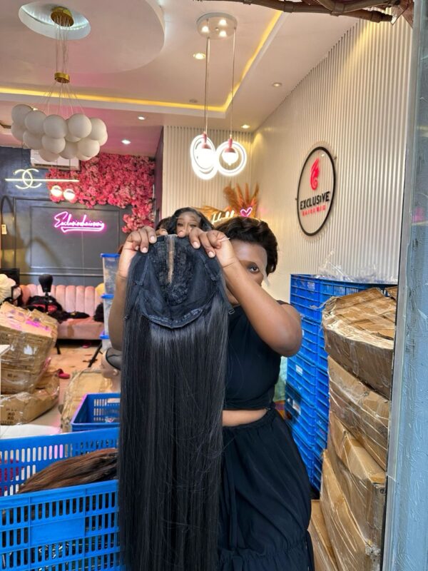Chinese Replica Wig with Kim K Closure - Image 2