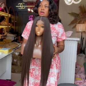 Chinese Bone Straight Wig