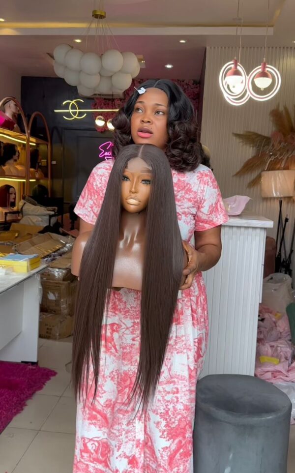 Chinese Bone Straight Wig - Image 2