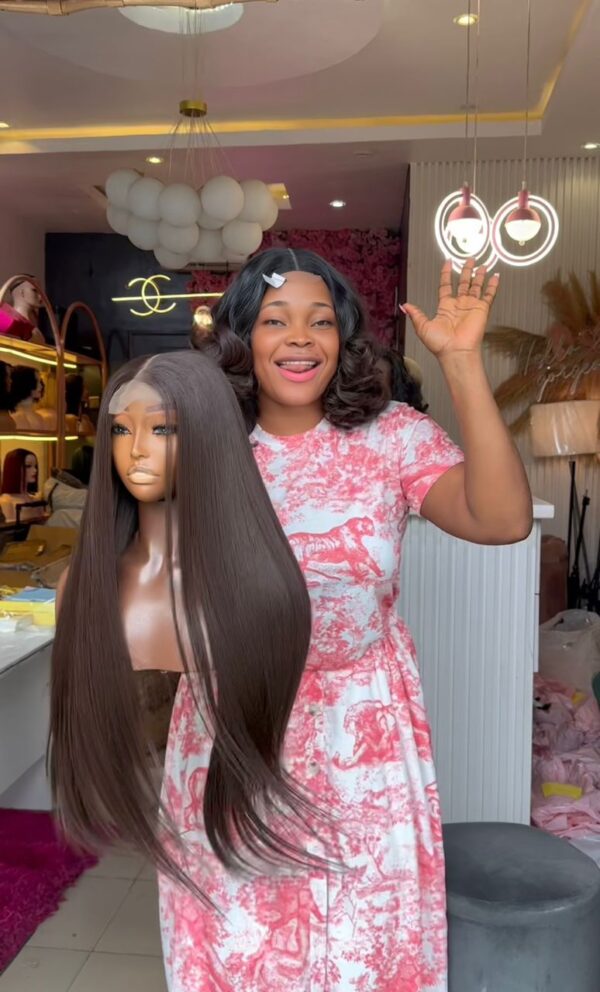 Chinese Bone Straight Wig