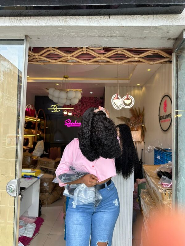 Full Frontal Jerry Curls Wig - Image 2