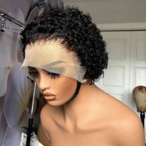 Full Frontal Jerry Curls Wig