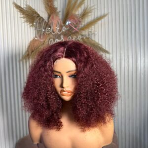 ine-Colored Tiny Pixie Curls Wig