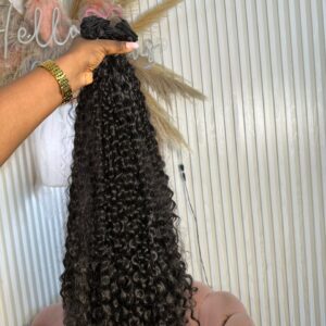 Bouncy Indian curls