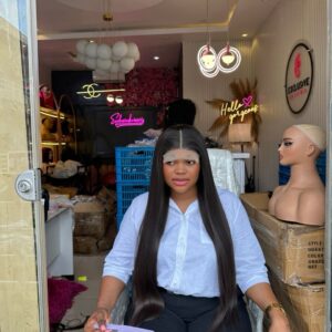 5×5 Full Closure – Chinese Bone Straight