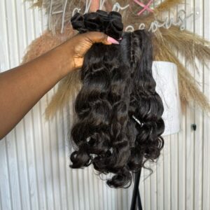 Human Hair Loose Bounce (Bundles + Closure)