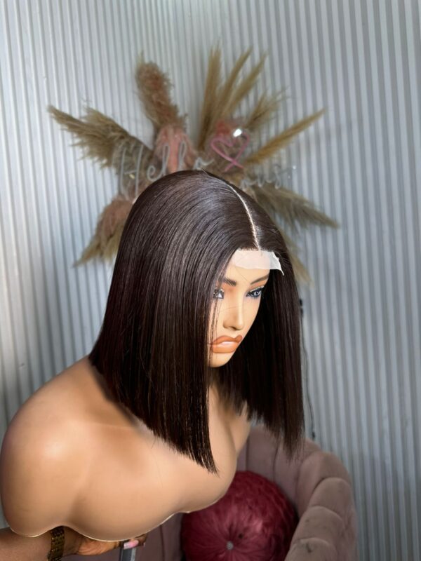 Long Kim K Chinese Wig – 12” Brown 