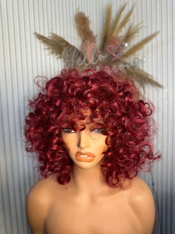 Omotola (Sassy Hair Wig) – Burgundy