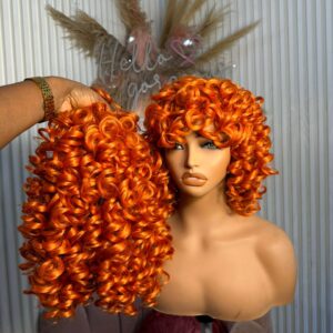 Omotola (Sassy Hair Wig) – Orange 