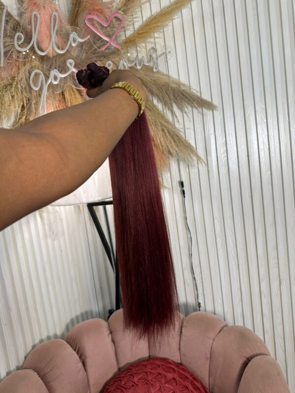 Silky Straight – Burgundy