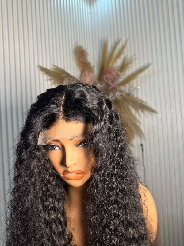 Human Hair Indian Curls Wig - Image 2