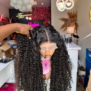 Human Hair Indian Curls Wig 