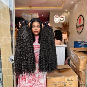 Human Hair Indian Curls Bundles 
