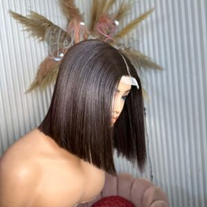 Long Kim K Chinese Wig – 12” Brown 