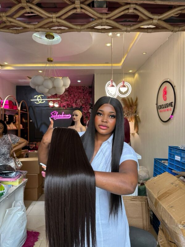 Chinese Bone Straight Wig 