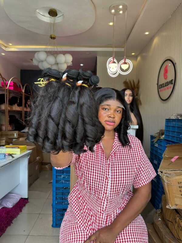 FASTEST FINGER DEAL – HUMAN HAIR SPIRAL BOUNCE BUNDLES - Image 2