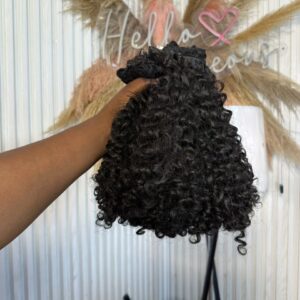 HUMAN HAIR MALAYSIAN CURLS (Per Bundle)