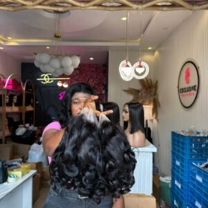 Deal A2 – 100% Full Frontal Bounce Wig