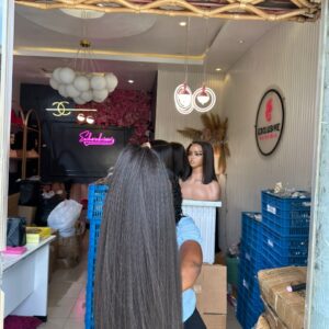 GENZ Ponytail – Kinky Straight Natural Silky Ponytail